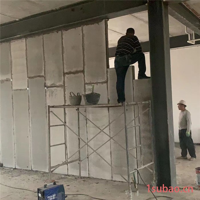 吉连-隔墙板安装施工 墙体喷绘机 隔墙板生产与安装施工图8