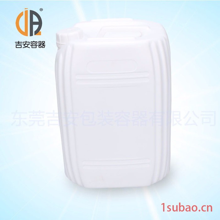 20L塑料方扁桶化工包装桶耐酸碱塑料桶方形小口桶厂价直销质量保证图2