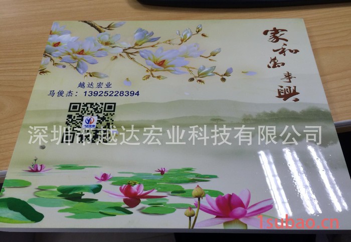 海南PVC浴室柜彩雕印刷设备 木塑板衣柜门打印机 烤漆板UV喷绘机图2