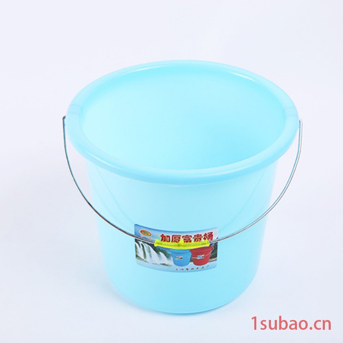 永顺 塑料桶 厂家供应手提水桶145 家用加厚标准熟料多功能塑料家用水桶图2