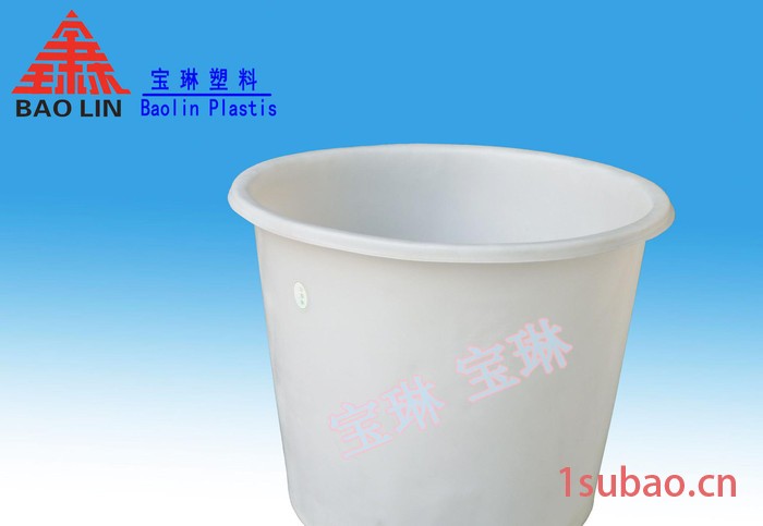塑料桶,** 滚塑圆形周转桶 抗撞击圆桶 PE塑料储水桶图2