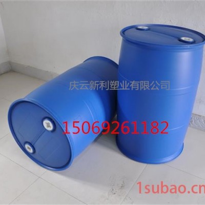 100升兰色塑料桶100KG化工桶（罐）