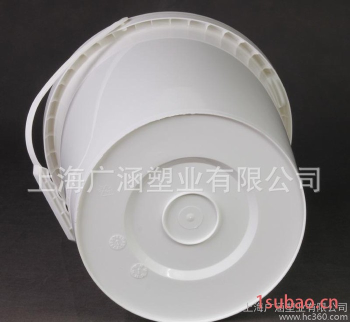 10L塑料桶 白桶 薄款化工桶 水桶 大口桶 油桶 胶水桶B款图3