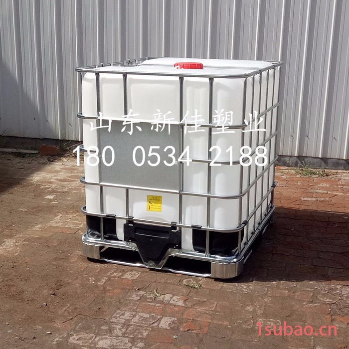 1000升带防护栏桶ibc吨桶厂家IBC桶价格山东1000L塑料桶生产厂家低价供应图2