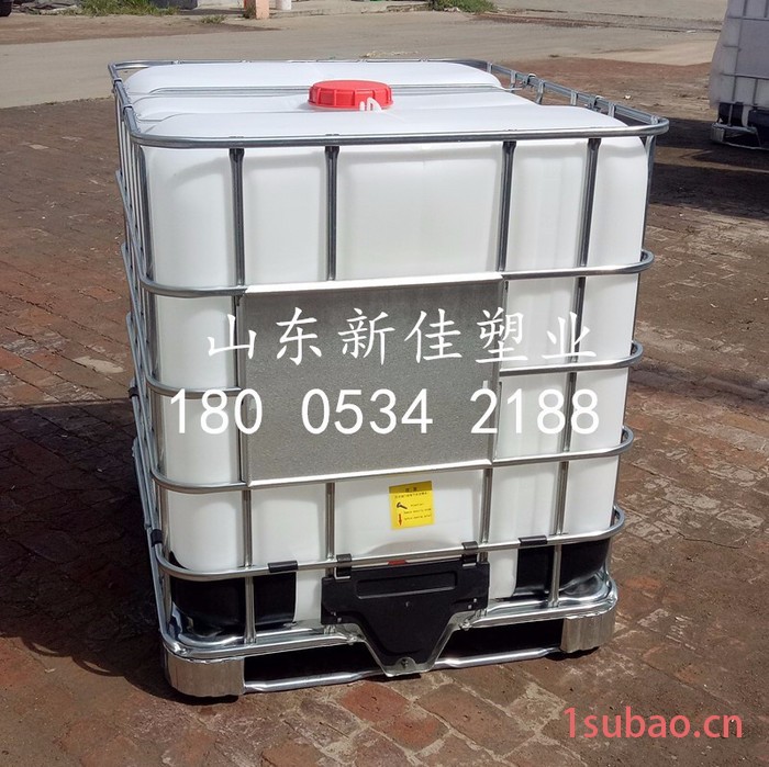 1000升带防护栏桶ibc吨桶厂家IBC桶价格山东1000L塑料桶生产厂家低价供应图5