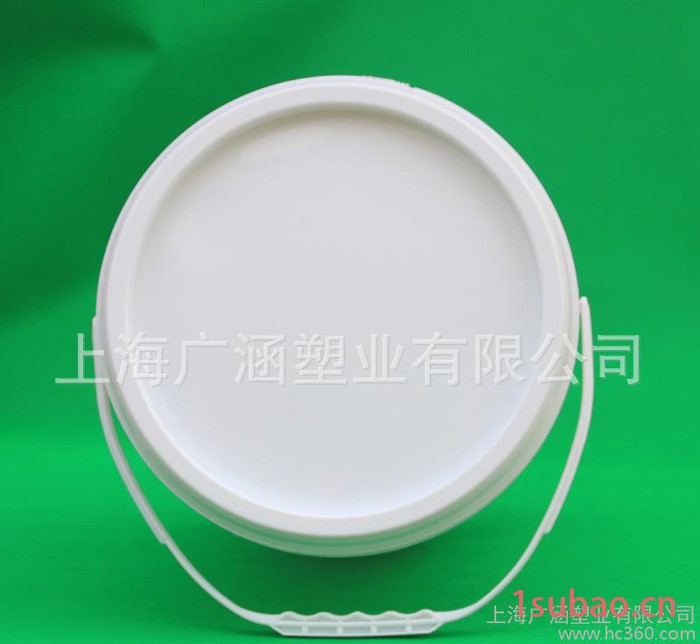 10L塑料桶 白桶 加厚款化工桶 水桶 大口桶 油桶 胶水桶A款图2