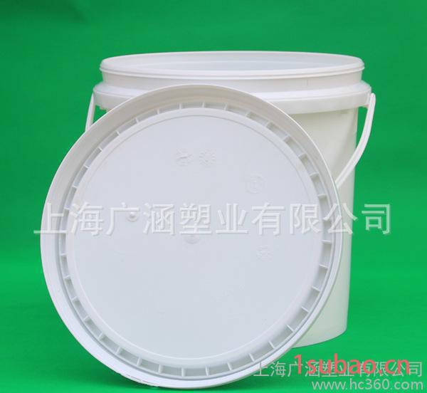 10L塑料桶 白桶 加厚款化工桶 水桶 大口桶 油桶 胶水桶A款图3
