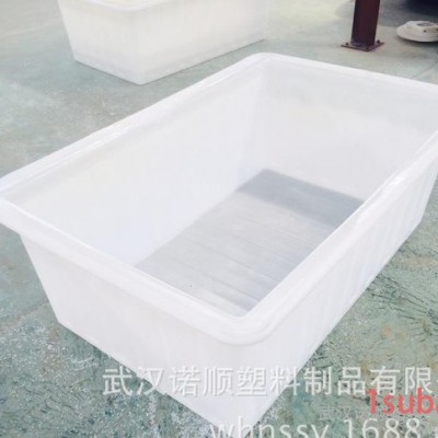 1000L食品级塑料桶 方形周转箱 水产养殖箱 鱼虾周转方箱