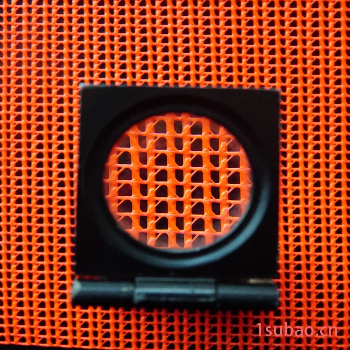 玄宇定做高强度复膜喷绘网格布绑带用布 涂塑网格布 防风网厂家图4