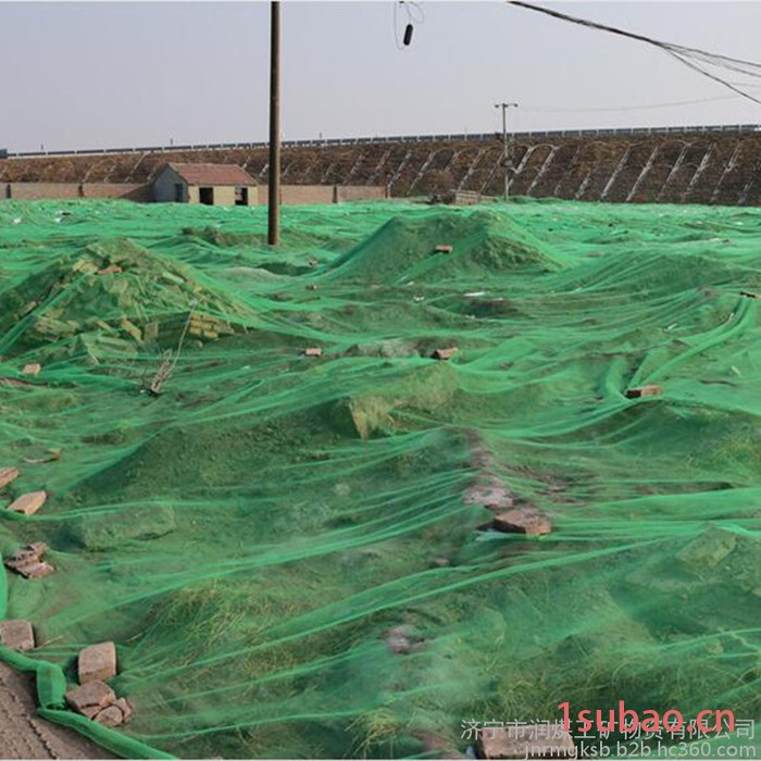 批发黑色绿色高密度防尘网 盖土网遮阳网绿色防尘网盖土网图3