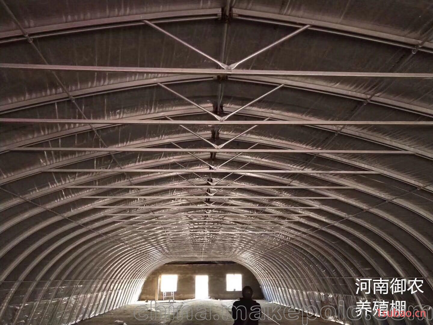 河南郑州热镀锌钢管温室大棚生产加工厂家 御农农业