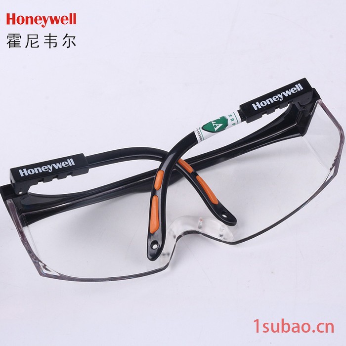 honeywell/霍尼韦尔100110护目镜防冲击防雾防风沙唾沫飞溅骑行平光防护眼镜 平光护目镜图5