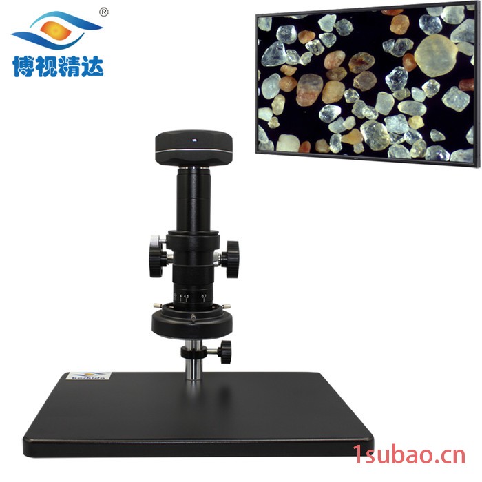博视精达PCB线路板焊脚观察测量视频显微镜U-600A图4