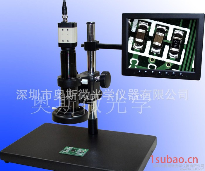大量10A单筒视频显微镜\电子显微镜600线颜色真实显微镜图2