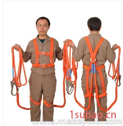 收紧器 高空作业安全带 户外施工保护保险带电工安全绳带 涤纶图3