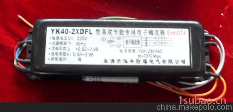 BYK40-2DFL型127V高效节能双脚专用防爆电子镇流器图2