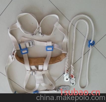 上海供应防坠落白色电工安全带图4