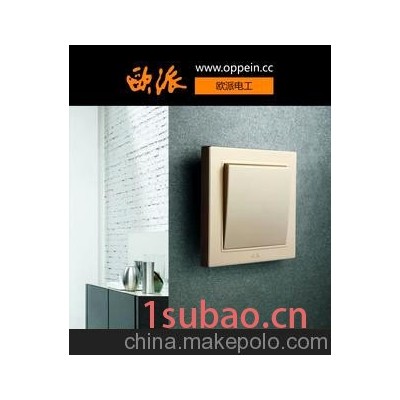 欧派墙壁开关品牌 中国电工品牌 墙壁开关插座代理加盟