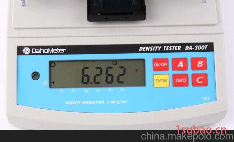 快速多功能固体密度计DA-300M图2