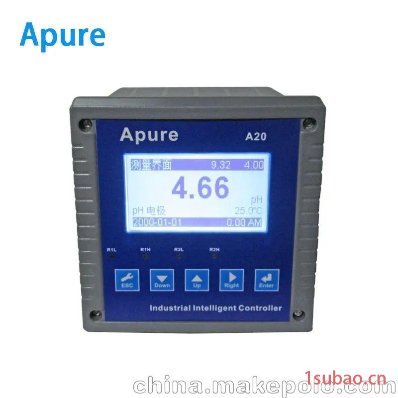 爱普尔 A20CD 型 电导/电阻率控制器，IP65 仪表144*144图4