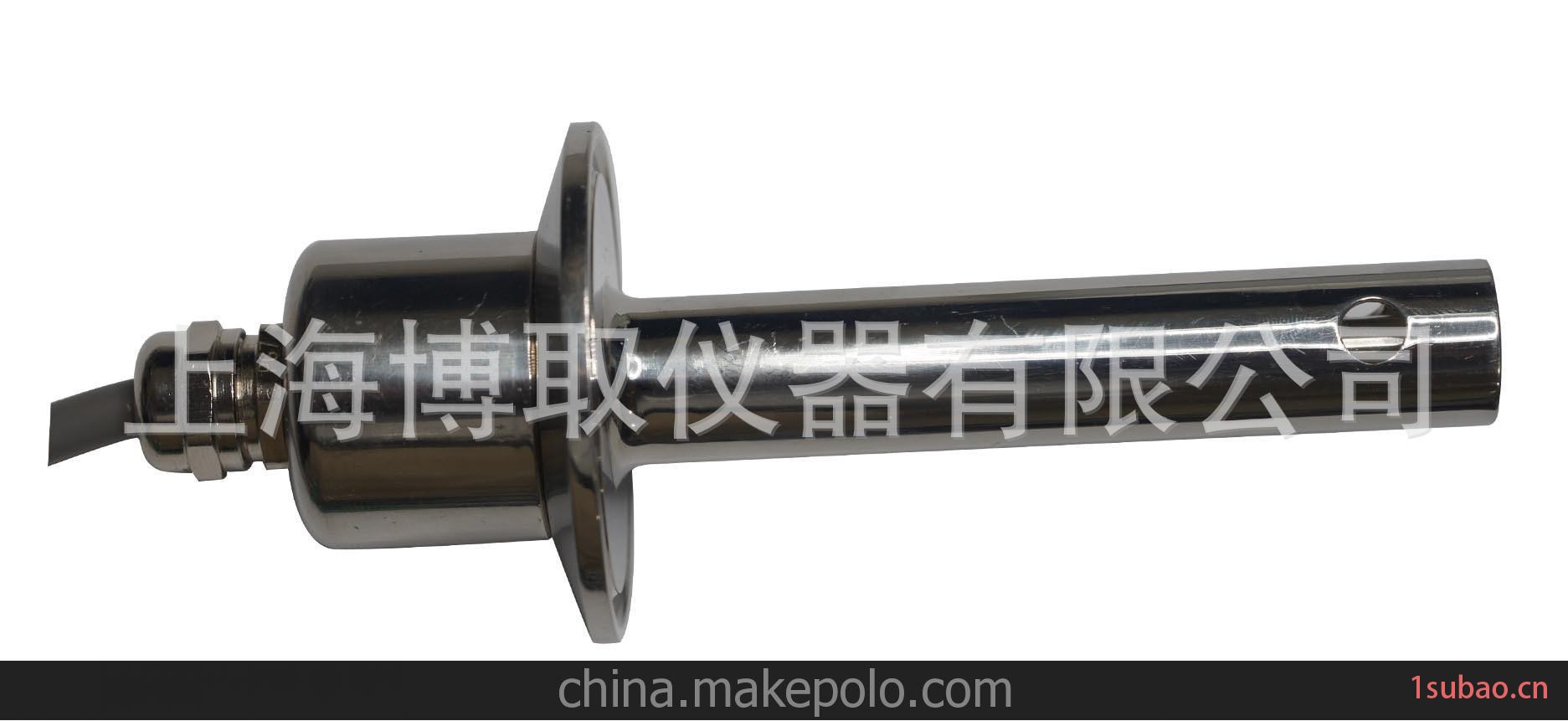 供应卫生型卡箍式316L不锈钢高温电导率传感器，卡箍式电导传感器图3