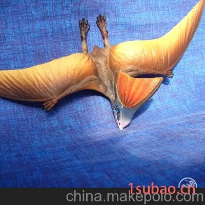 场景道具Safari正品古神翼龙仿真恐龙模型玩具翼龙静态玩具CE认证