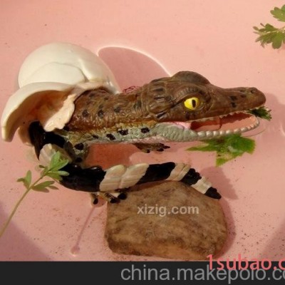 鳄鱼蛋玩具美国Safari正品鳄鱼蛋仿真动物模型玩具CE认证现货