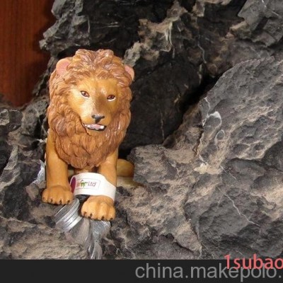 绝版狮子美国Safari正品安哥拉雄狮仿真动物模型玩具无毒无味