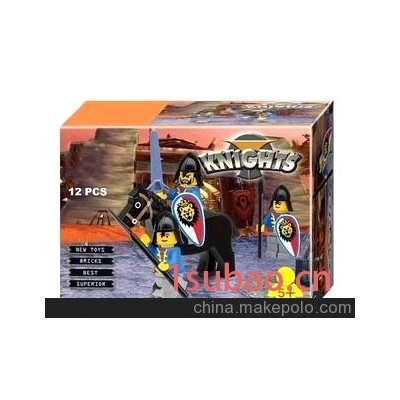 儿童益智积木玩具彩盒积木系列(12PCS)