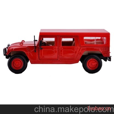 美驰图 31958（红色）静态合金仿真车模 悍马