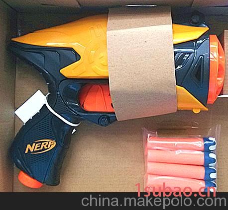 正版孩之宝热火枪NERF热火对战速射发射器38126软弹枪产品玩具