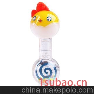 正品 澳贝 奥贝 摇铃10件盒装 婴儿玩具 带牙胶463134图3