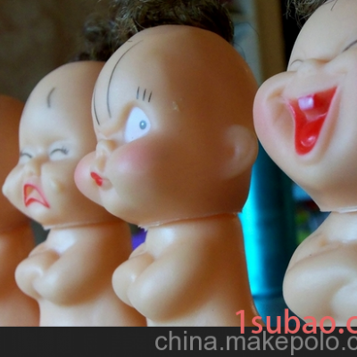 大头娃娃表情包模型玩具