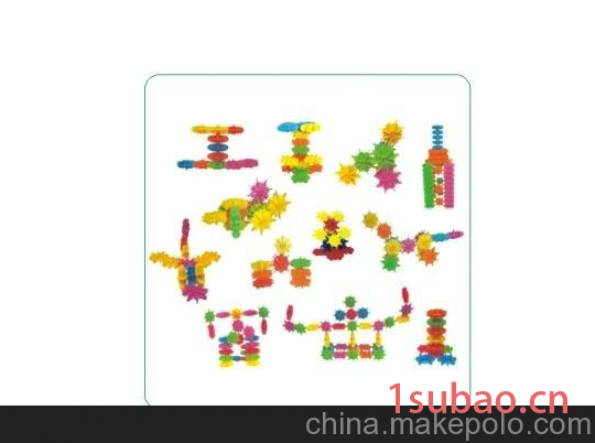 娱乐设施积木系列花卉积木图2