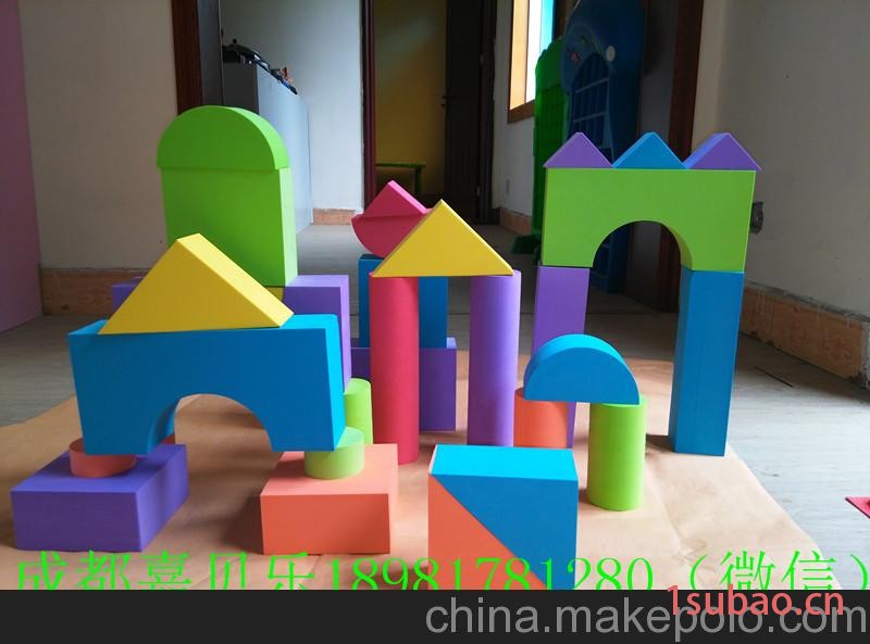 成都嘉贝乐儿童娱乐大积木图2