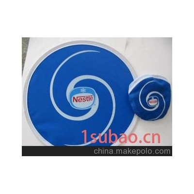 2013年厂家直销尼龙折叠飞盘飞碟，广告飞盘飞碟，T形折叠扇