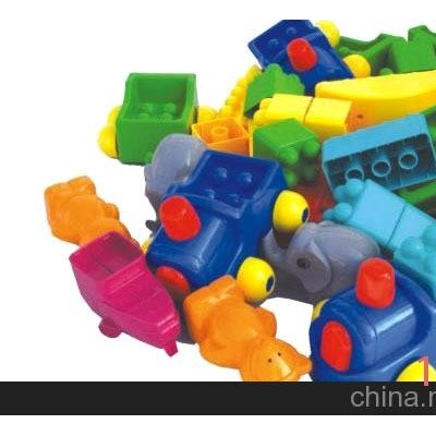 潜力火车头儿童玩具益智玩具积木玩具