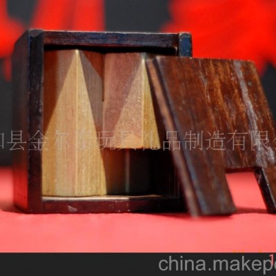 供应木制益智玩具—斜放积木盒