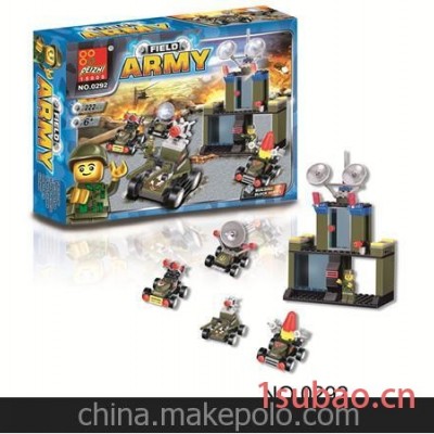 儿童玩具军事积木