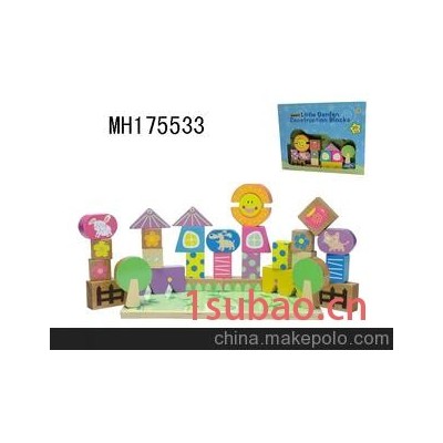 供应玩具 木制积木