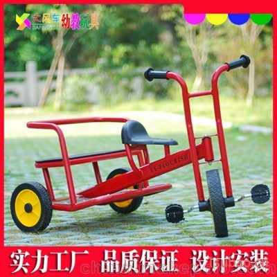 幼儿园脚踏车 广西河池儿童三轮车 大风车儿童车幼教玩具