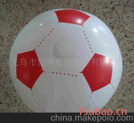 供应pvc充气沙滩足球(厂家定做,儿童玩具)图3