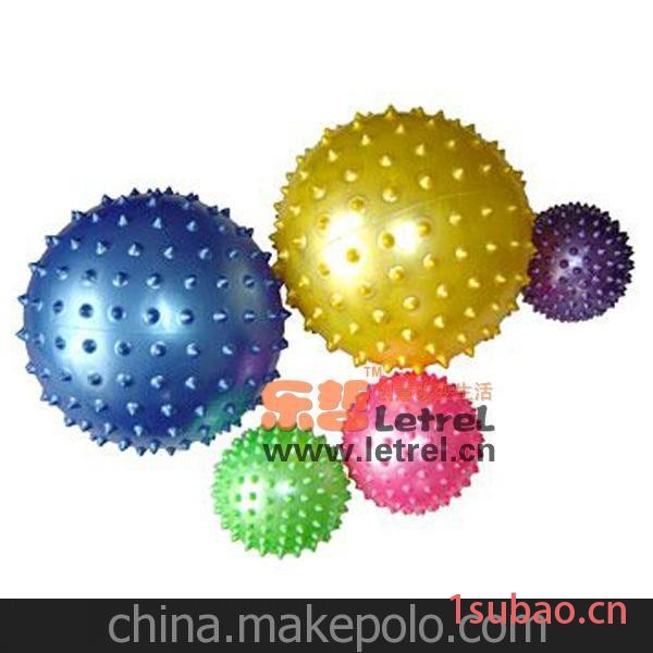 厂家直销 8cm儿童按摩球刺球/宝宝按摩玩具球/儿童皮球/健身玩具图2