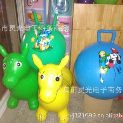 厂家直销跳跳马 pvc跳跳马 儿童玩具 充气玩具 动物玩具