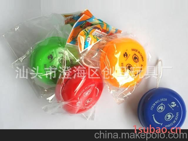 创马玩具厂直销5cm塑料悠悠球 yoyo玩具球 专业定制客版玩具图3