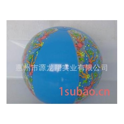 高端充气玩具球环保pvc充气沙滩球游泳充气玩具球