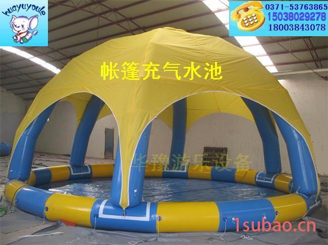 华豫8*15米帐篷充气玩具|带帐篷充气城堡|遮阳充气帐篷|充气帐篷价格|充气帐篷批发|大型充气帐篷**|促销充气拱棚图3