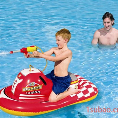 生产儿童水上坐骑 充气玩具水上动物坐骑浮排戏水大飞马