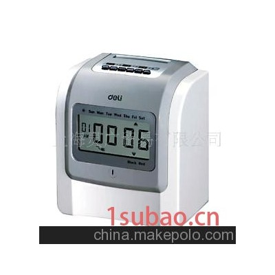 deli得力3953考勤钟，考勤机