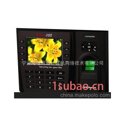 中控 zksoftware iClock200 指纹考勤机 一件起批